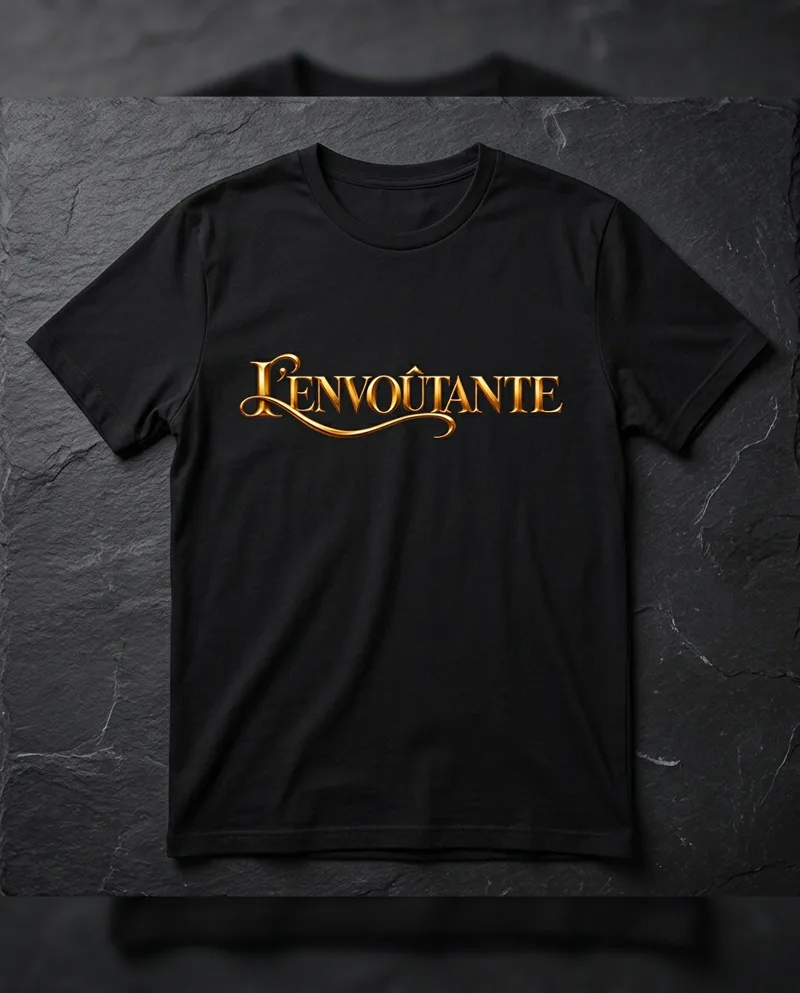 Black T-Shirt — Front Logo