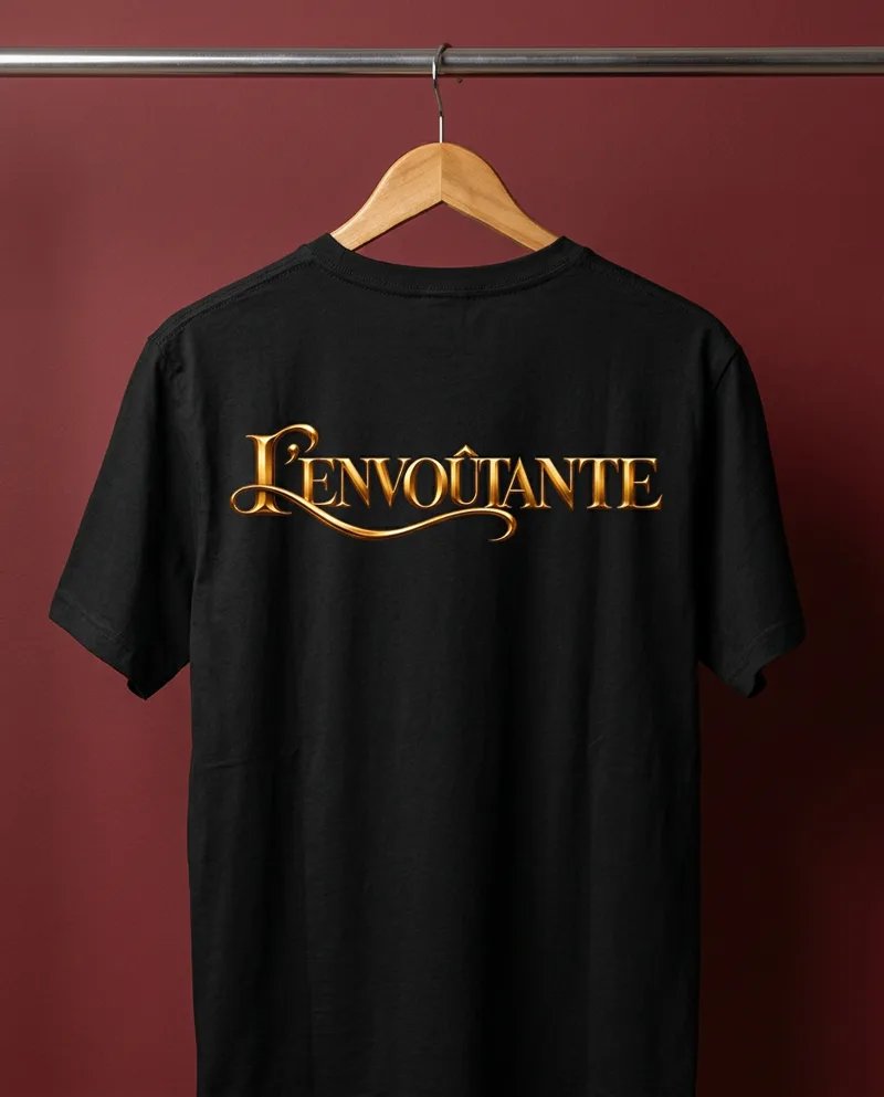Black T-Shirt — Back Design